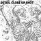 Valentine DTF Transfer - Tattoo Loving Skeletons Ready To Press